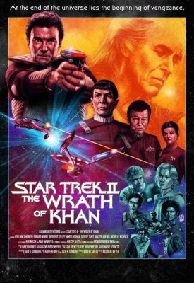 Star Trek II : La Colère de Khan ! Un voyage haletant dans l'espace et une confrontation explosive entre deux génies.