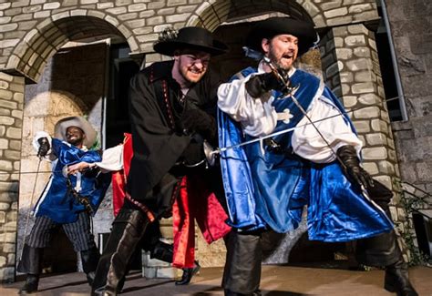 The Three Musketeers!  A tale of swashbuckling adventure and unwavering brotherhood amidst the French court?